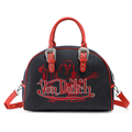 Von Dutch x True Religion Black Denim Duffle Bag