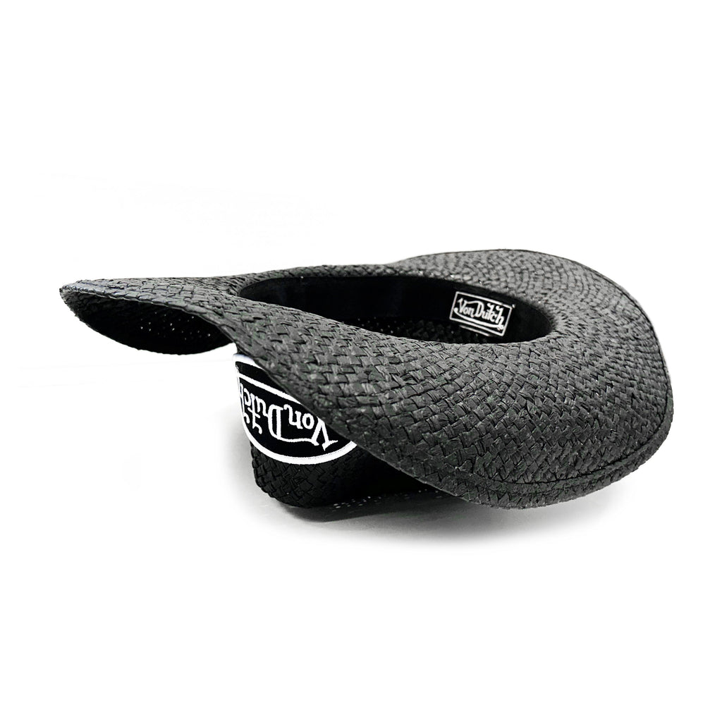 VON DUTCH BLACK & WHITE CLASSIC COWBOY HAT