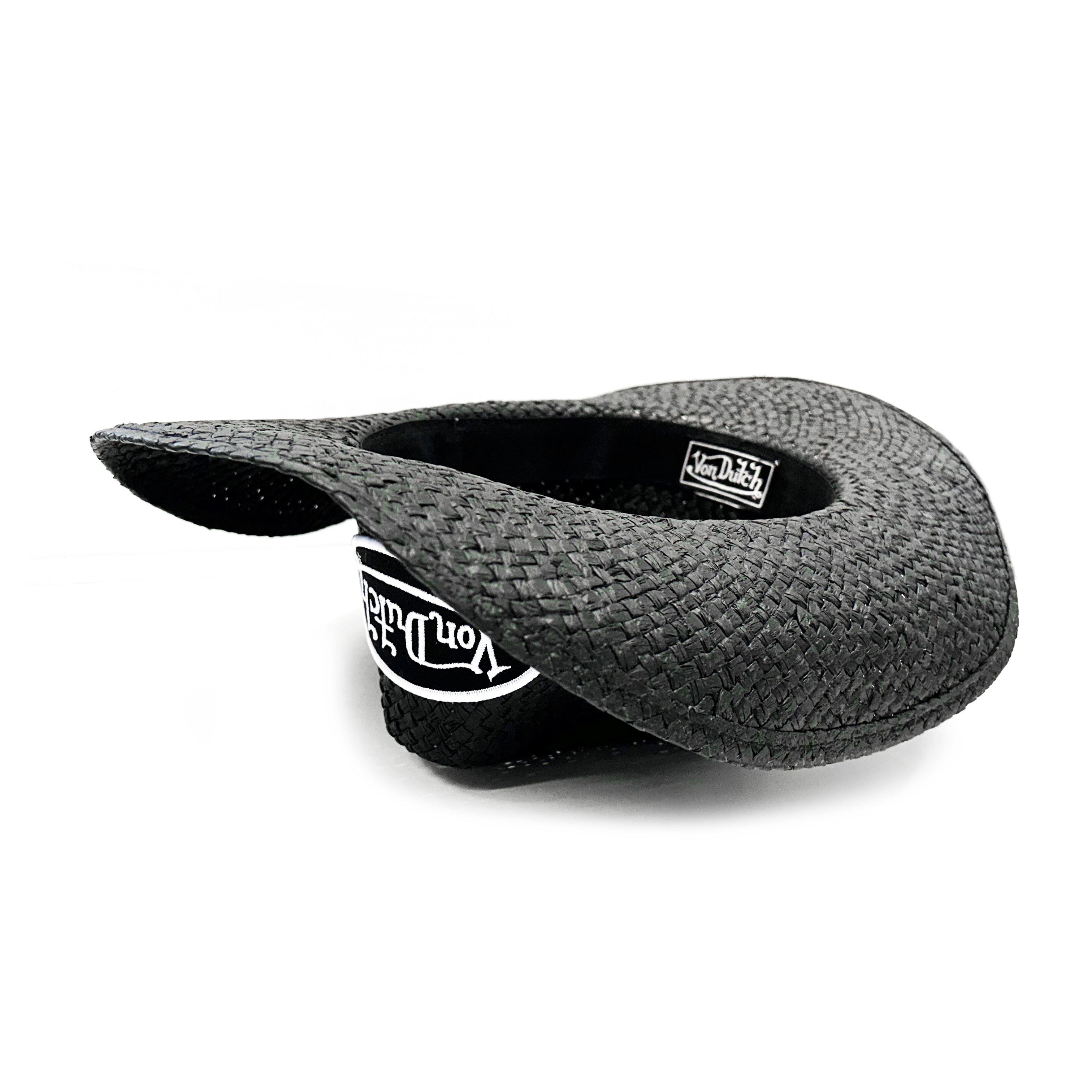 VON DUTCH BLACK & WHITE CLASSIC COWBOY HAT