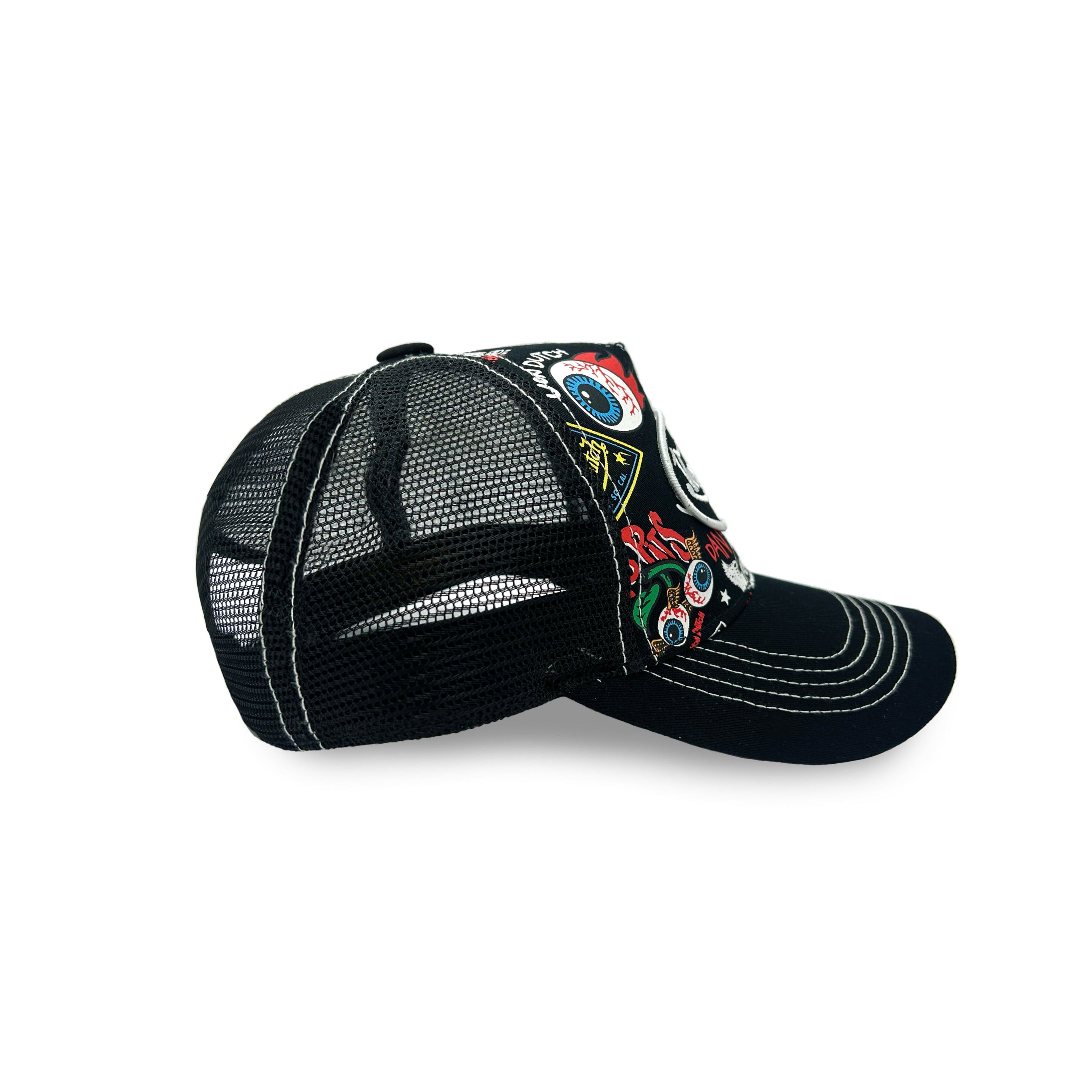 VON DUTCH BLACK JAX TRUCKER HAT