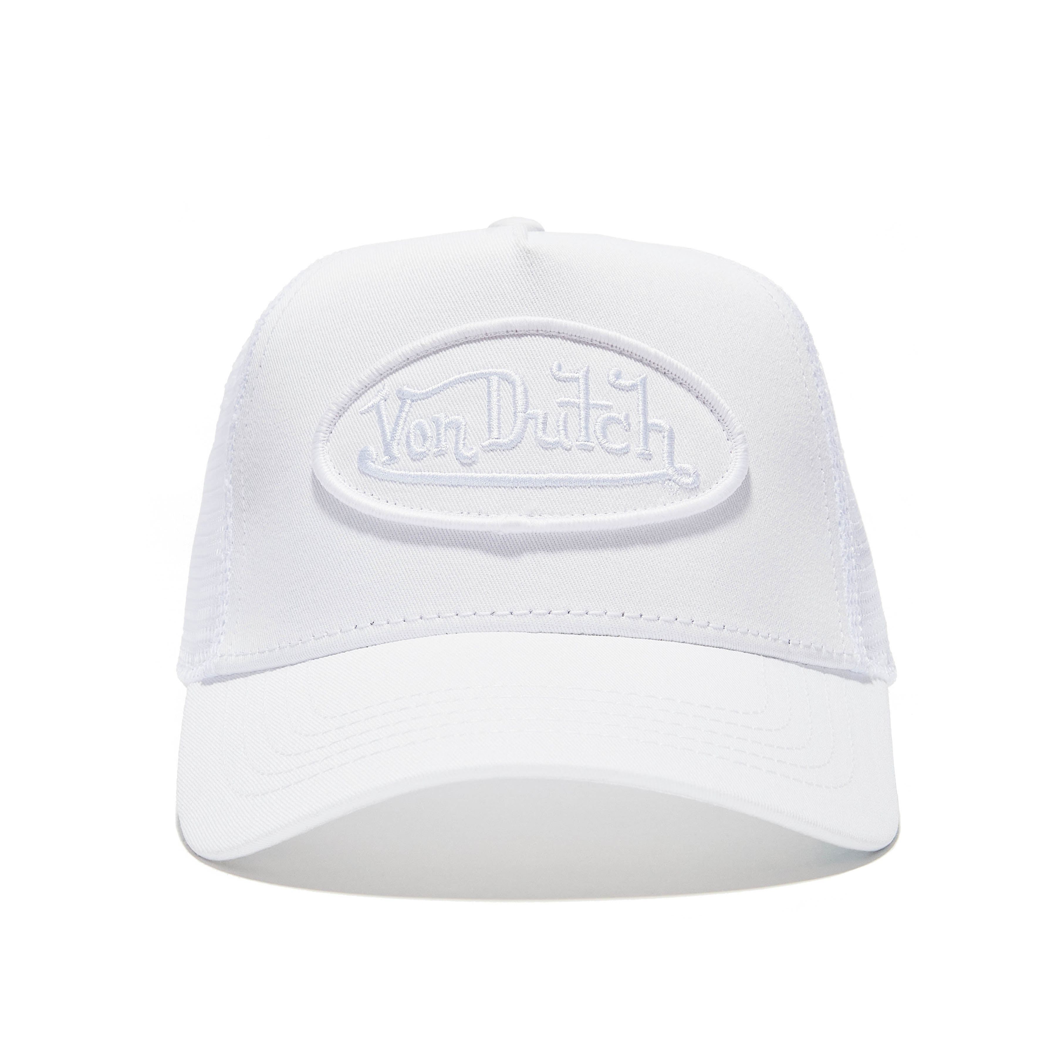 VON DUTCH WHITE TRUCKER HAT