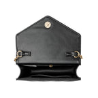 Valentino Orlandi V-Quilted Crossbody Bag