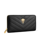 Valentino Orlandi V-Quilted Wallet