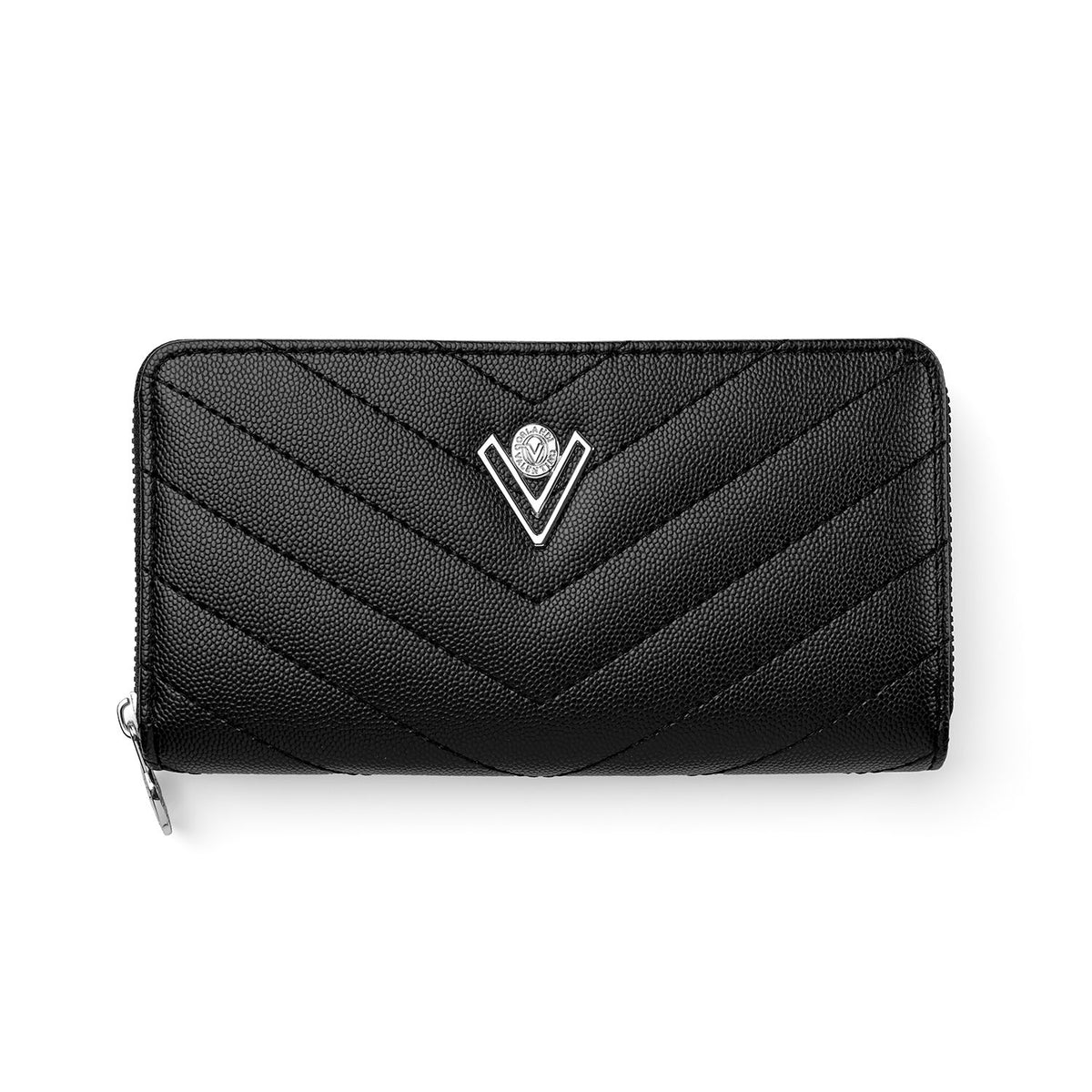Valentino Orlandi V-Quilted Wallet