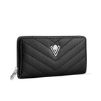 Valentino Orlandi V-Quilted Wallet