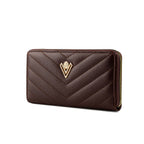 Valentino Orlandi V-Quilted Wallet
