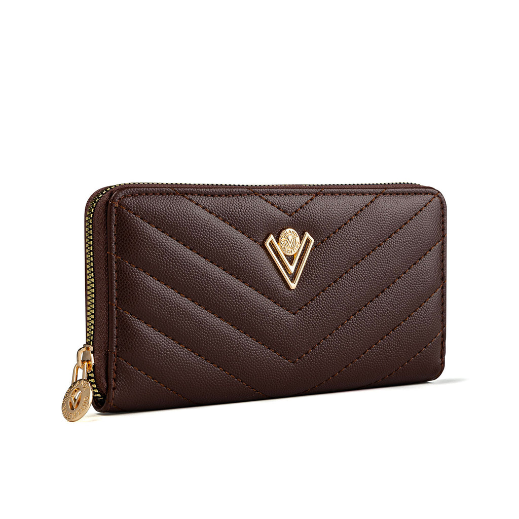 Valentino Orlandi V-Quilted Wallet