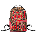 VON DUTCH SMALL LEOPARD PRINT BACKPACK