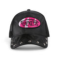 VON DUTCH PINK STUDDED TRUCKER HAT