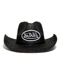 VON DUTCH BLACK & WHITE CLASSIC COWBOY HAT