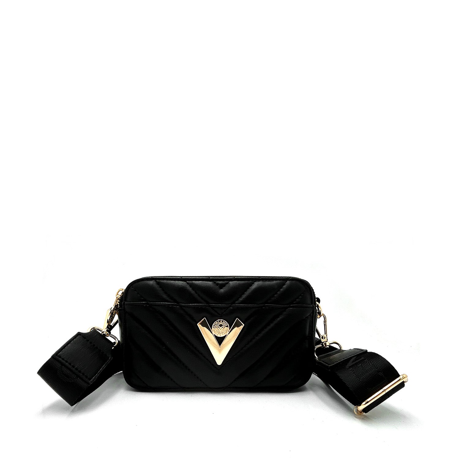 Valentino Orlandi Quilted Sarah Camera Bag