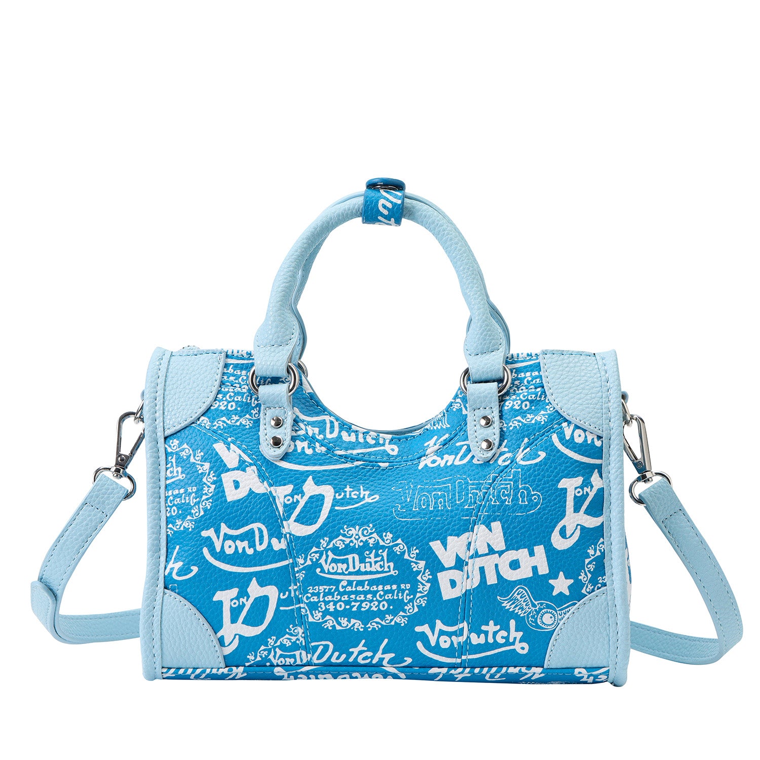VON DUTCH BLUE MINI COUNTY BAG