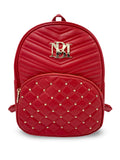 BADGLEY MISCHKA RED STUDDED BACKPACKS