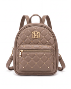BADGLEY MISCHKA MINI TAUPE BACKPACK
