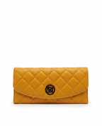 Badgley Mischka Quilted BM Long Wallet