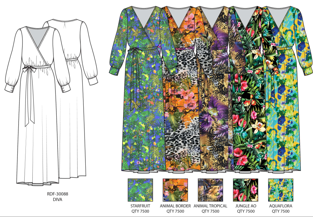 JUNGLE AO - Sheer Maxi Dress