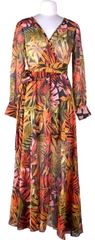 FOLIAGE  - Sheer Maxi Dress