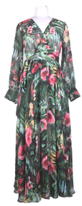 JUNGLE AO - Sheer Maxi Dress