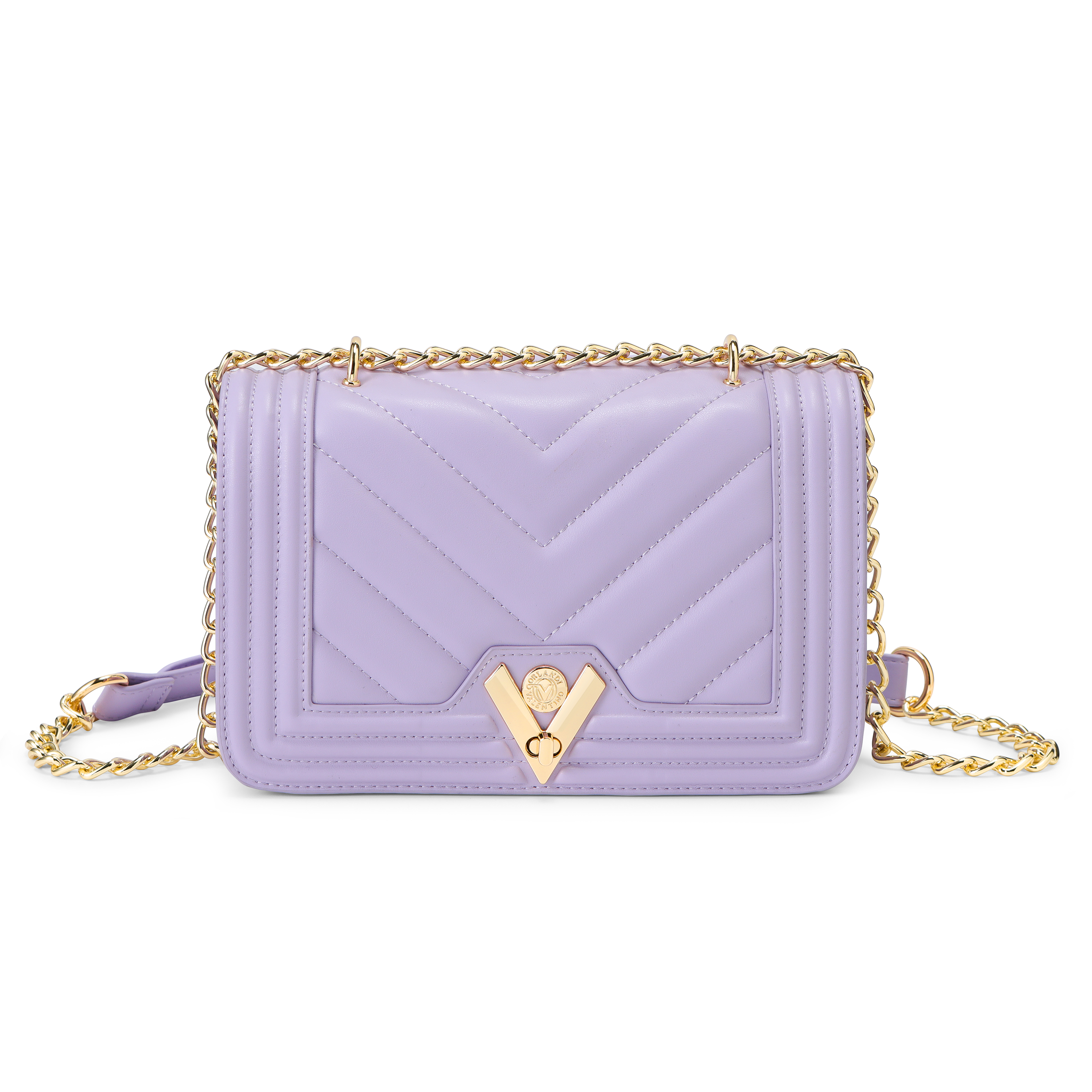 VALENTINO ORLANDI CHEVRON CROSSBODY