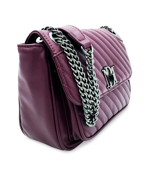 Badgley Mischka "Quilted Flap Crossbody"